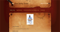 Desktop Screenshot of freebobbybostic.com