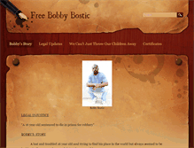 Tablet Screenshot of freebobbybostic.com